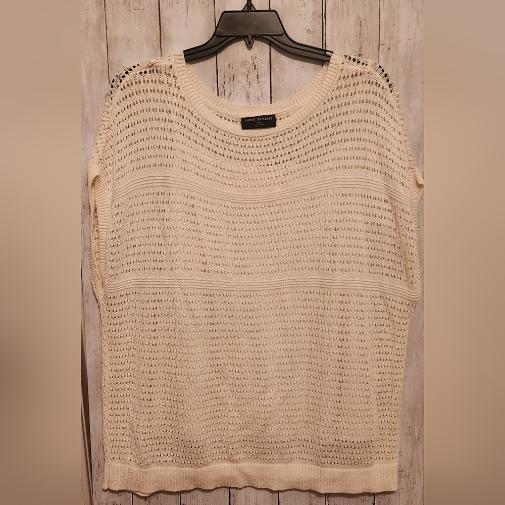 Cream Open Stitch Sweater